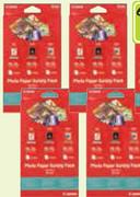 Canon Photo Paper Variety Pack-For 6