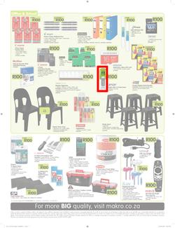 Makro : R100 Deals Promo (19 Jul - 21 Aug 2016), page 11