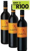 Arabella Cabernet Sauvignon, Shiraz, Merlot Or Pinotage-3x750ml