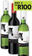 Perdeberg Soft Smooth Red Or Chenin Blanc-3x750ml