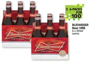 Budweiser Beer NRB-2x6x355ml