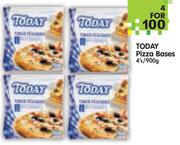Today Pizza Bases-4x4's/900g