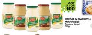 Crosse & Blackwell Mayonnaise(Tangy Or Burger)-5x750g