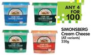 Simonsberg Cream Cheese(All Variants)-4x230g