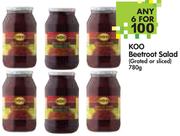 Koo Beetroot Salad(Grated Or Sliced)-6x780g