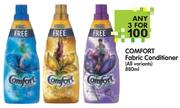 Comfort Fabric Conditioner(All Variants)-3x880ml