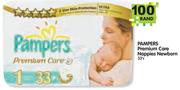 Pampers Premium Care Nappies Newborn-33's