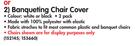 Banqueting Chair Cover