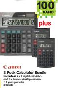 Canon 3 Pack Calculator Bundle