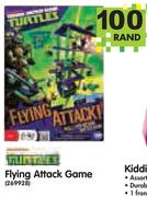 Turtles Flying Attack Game
