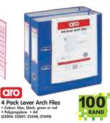 Aro 4 Pack Lever Arch Files