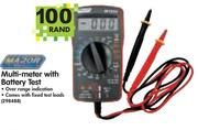 Major Multi-Meter With Battery Test