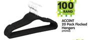 Accent 20 Pack Flocked Hangers