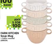 Farm Kitchen Soup Mug-Any 5