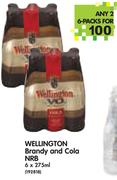 Wellington Brandy And Cola NRB-2x6x275ml