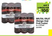 Brutal Fruit Mango-Goji Fruit Fusion-2x6x275ml