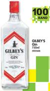 Gilbey's Gin-750ml