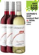 Leopard's Leap Lookout Red Or White-3x750ml