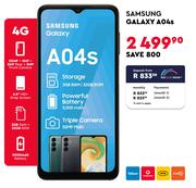 Samsung Galaxy A04s 4G Smartphone