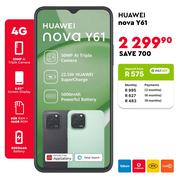 Huawei Nova Y61 4G Smartphone