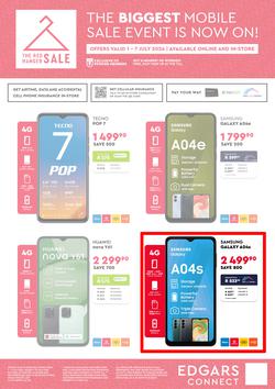 Edgars Connect : The Red Hanger Sale (01 July - 07 July 2024), page 1