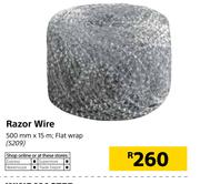 Razor Wire-500mm x 15m