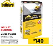 Builders 25Kg Plaster White