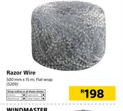 Razor Wire Flat Wrap 500mmX15m