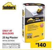 Builders 25Kg Plaster White