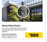 Storm Panel Fence 2m x 2.5m