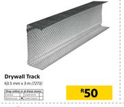 Drywall Track 63.5mm x 3m
