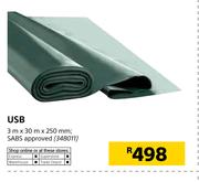 USB 3m x 30m x 250mm SABS Approved