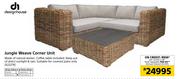 Design House Jungle Weave Corner Unit