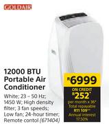 Goldair 12000 BTU Portable Air Conditioner