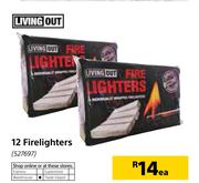 Living Out 12 Firelighters-Each