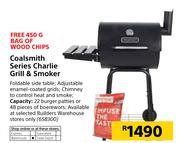 Megamaster Coalsmith Series Charlie Grill & Smoker