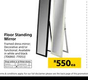 Special Floor Standing Mirror Each M, Free Standing Mirror South Africa