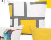 Design House Geo Bock Scatter Cushions-500 mm x 500 mm