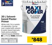Dulux 20Ltr Solvent Based Plaster Primer