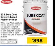 Plascon 20Ltr Sure Coat Solvent Based Plaster Primer