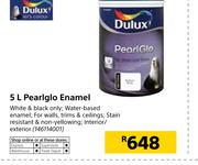 Dulux 5Ltr Pearlglo Enamel