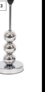 Bright Star Chrome Lamp Base-380mm