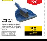 Addis Dustpan & Brush Set
