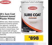 Plascon 20Ltr Sure Coat Solvent Based Plaster Primer
