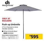 Design House Push Up Umbrella