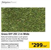 Belgotex Floors Grass Diy 25C 2m Wide-Per Sqm