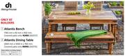Design House Atlantis Dining Table-2000mm x 1000mm x 760mm