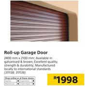 Roll Up Garage Door-2400mm x 2100mm