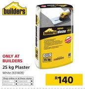 Builders 25Kg White Plaster