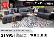 Seattle 4 Piece Modular Suite